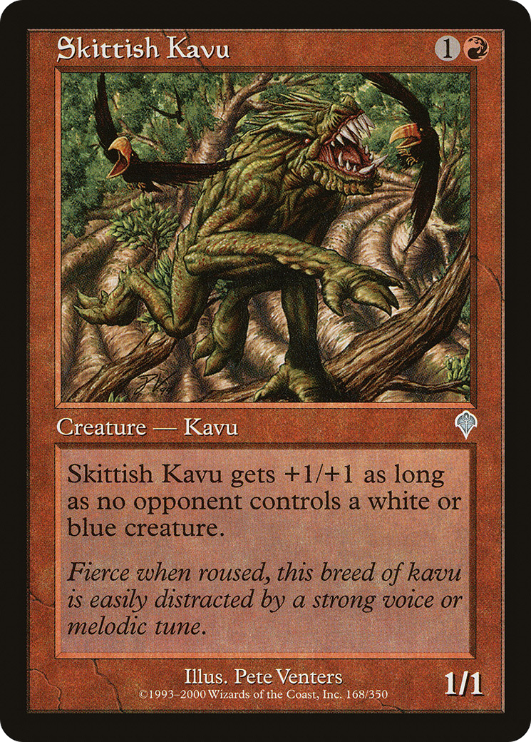 {C} Skittish Kavu [Invasion][INV 168]