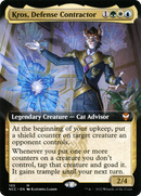 {R} Kros, Defense Contractor (Extended Art) [Streets of New Capenna Commander][NCC 105]