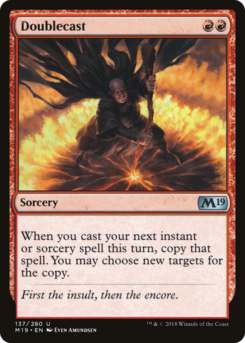 {C} Doublecast [Core Set 2019][M19 137]
