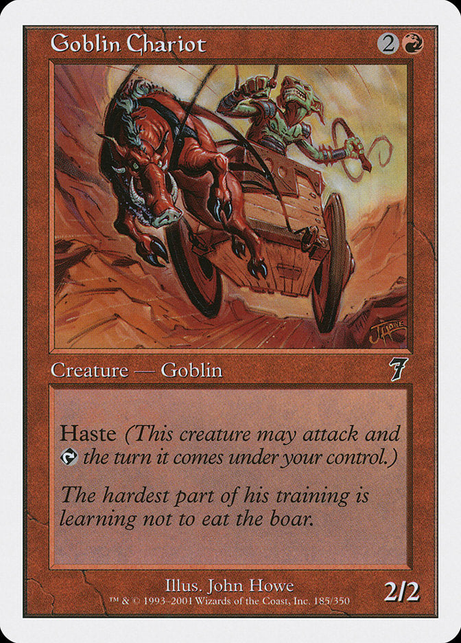 {C} Goblin Chariot [Seventh Edition][7ED 185]