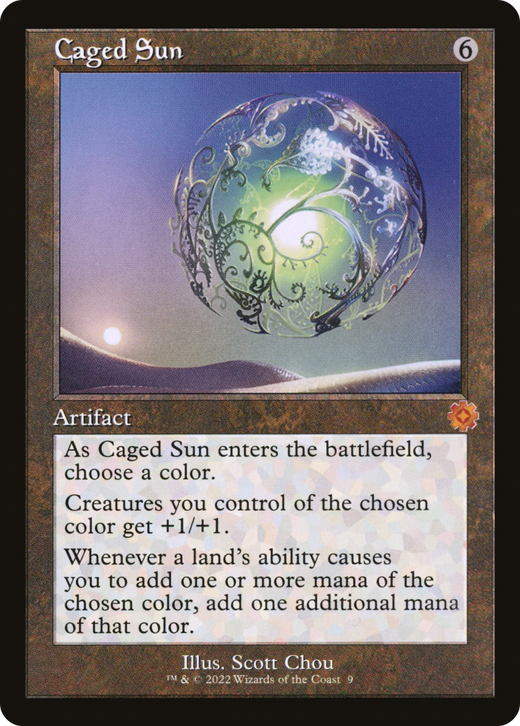 {R} Caged Sun (Retro) [The Brothers' War Retro Artifacts][BRR 009]