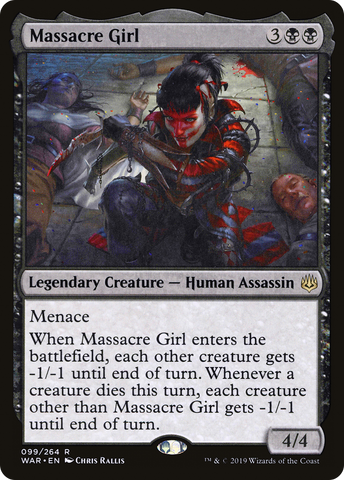 {R} Massacre Girl [War of the Spark][WAR 099]