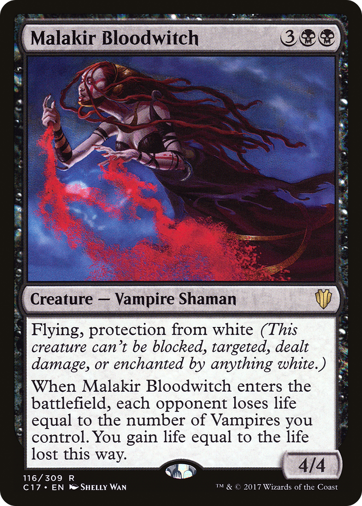 {R} Malakir Bloodwitch [Commander 2017][C17 116]