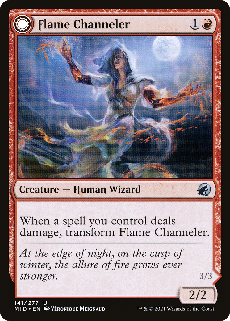 {C} Flame Channeler // Embodiment of Flame [Innistrad: Midnight Hunt][MID 141]