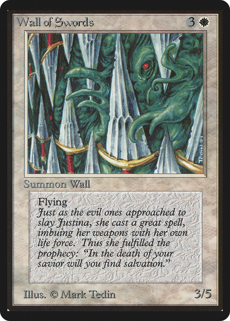{C} Wall of Swords [Beta Edition][LEB 043]