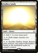 {R} Endless Sands [Hour of Devastation Prerelease Promos][PR HOU 176]