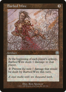 {C} Barbed Wire [Mercadian Masques][MMQ 287]