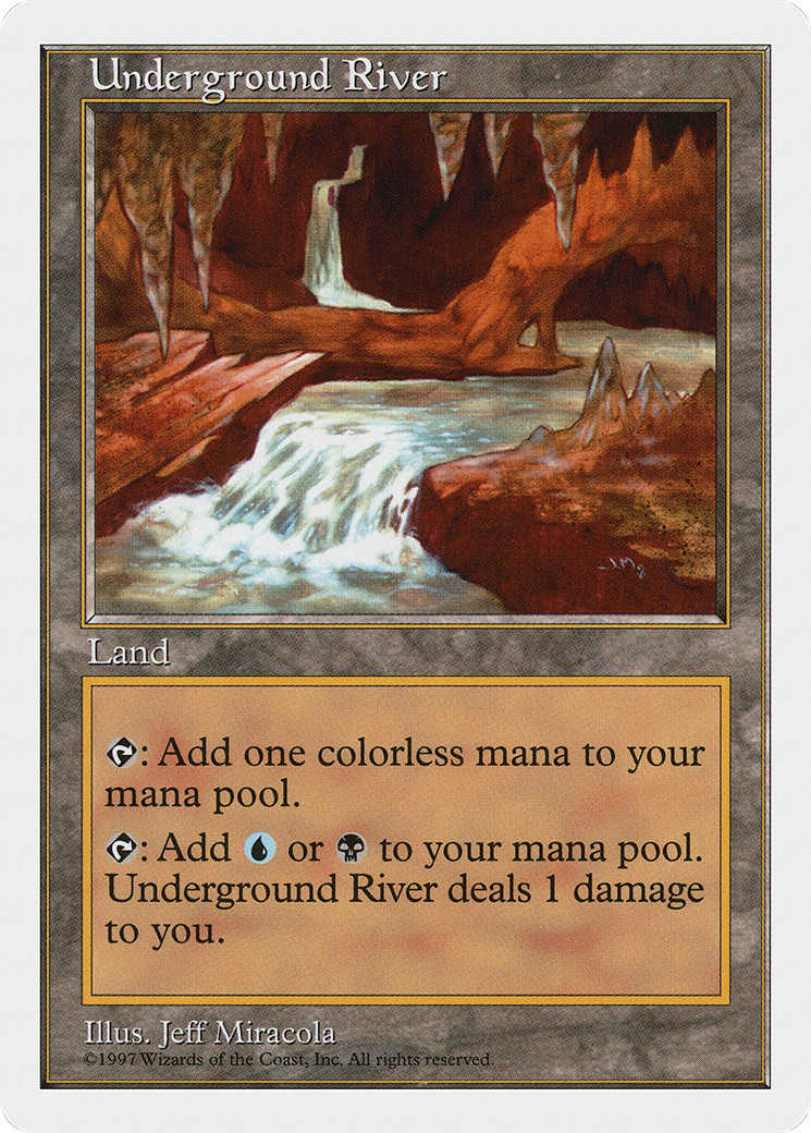 {R} Underground River [Fifth Edition][5ED 426] - Misty Mountain Games