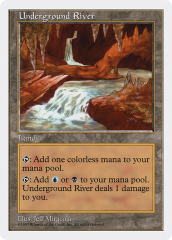 {R} Underground River [Fifth Edition][5ED 426]