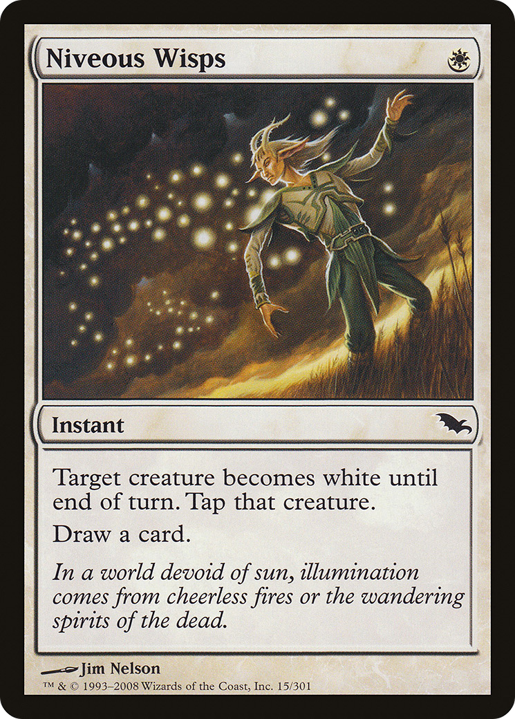 {C} Niveous Wisps [Shadowmoor][SHM 015]
