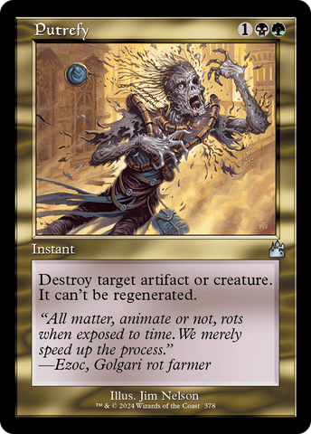 {C} Putrefy (Retro Frame) [Ravnica Remastered][RVR 378]