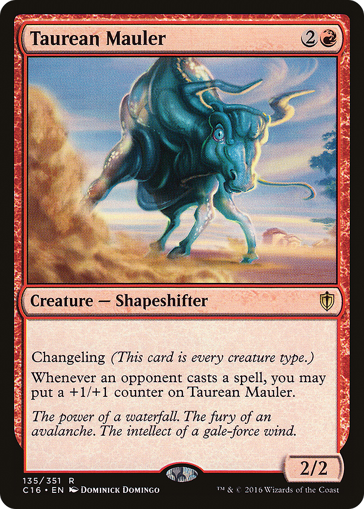 {R} Taurean Mauler [Commander 2016][C16 135]