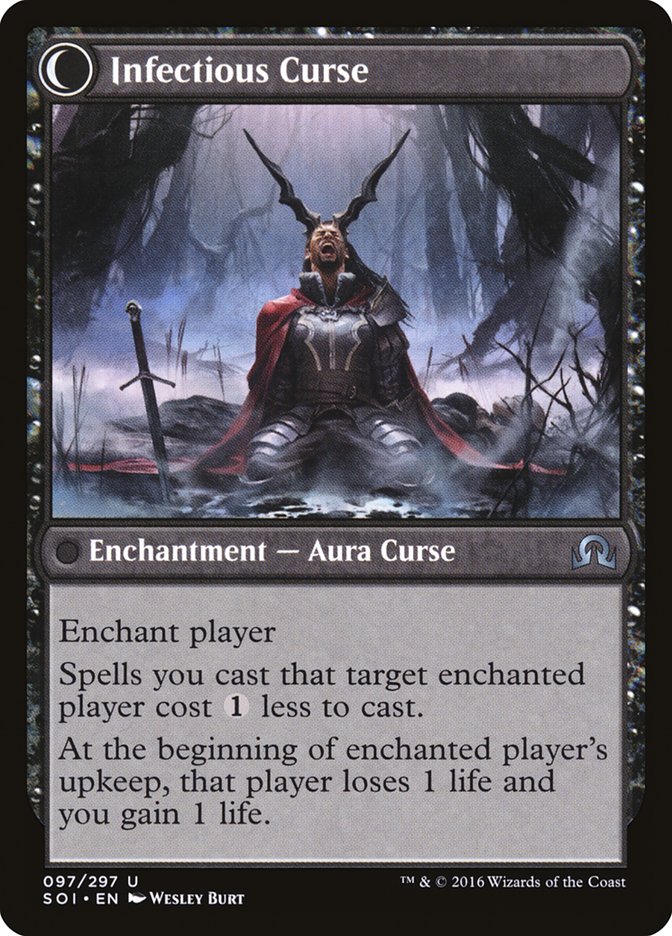 {C} Accursed Witch // Infectious Curse [Shadows over Innistrad][SOI 097]
