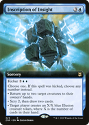 {R} Inscription of Insight (Extended Art) [Zendikar Rising][ZNR 329]