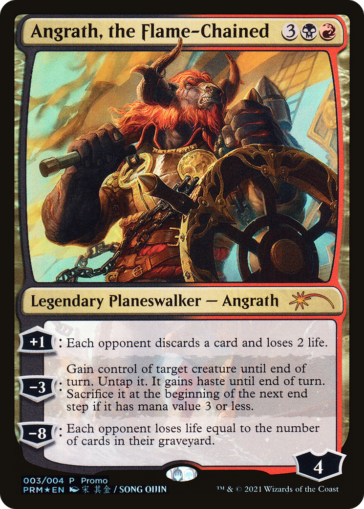 {R} Angrath, the Flame-Chained [Year of the Ox 2021][PA PL21 003]