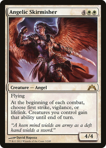 {R} Angelic Skirmisher [Gatecrash][GTC 003]