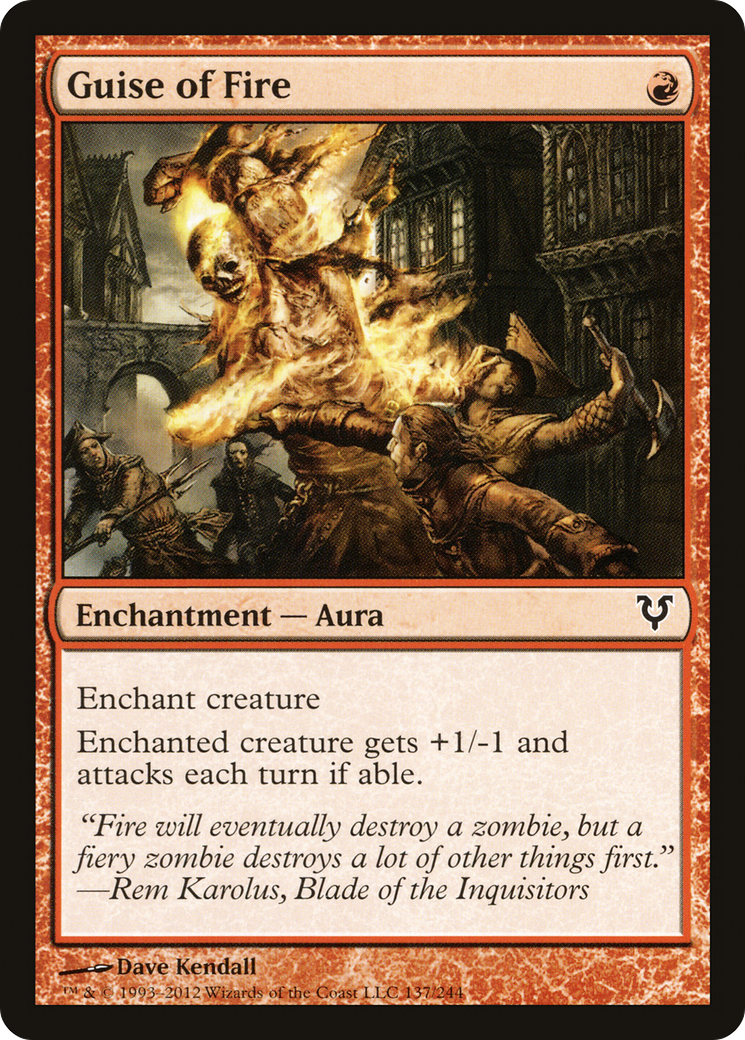 {C} Guise of Fire [Avacyn Restored][AVR 137]