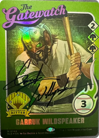 {R} Garruk Wildspeaker (749) (Autographed) [Secret Lair Drop Series][SLD 749]