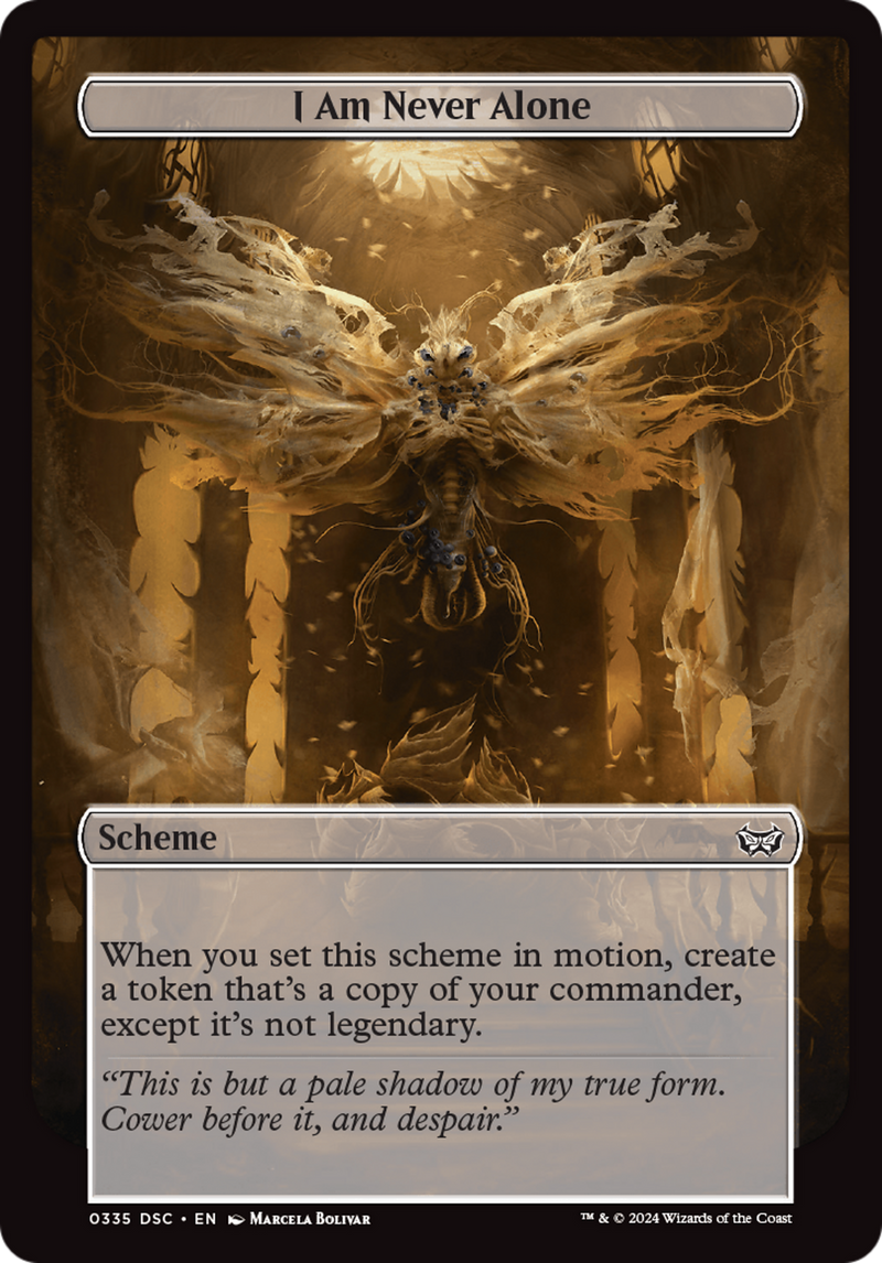 {C} I Am Never Alone (Full Art) [Duskmourn: House of Horror Commander][DSC 335]