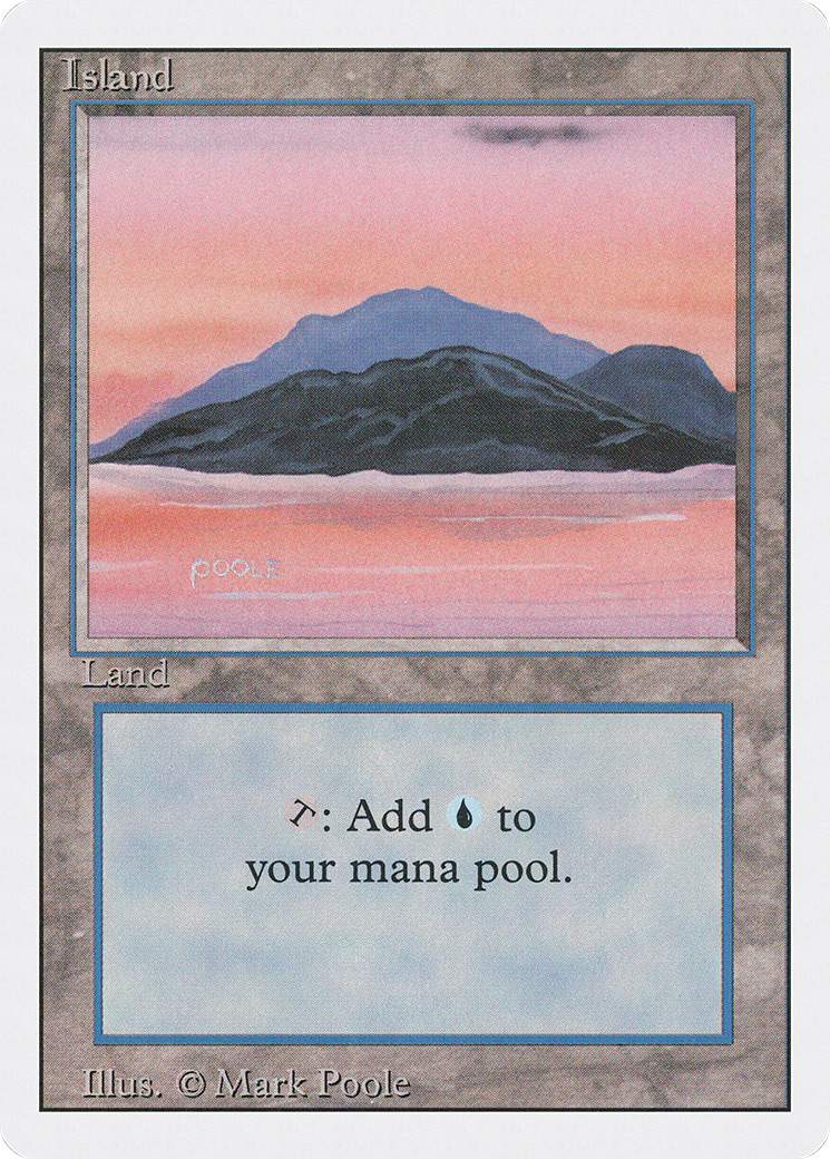{B}[3ED 297] Island (297) [Revised Edition]