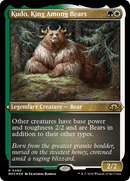 {R} Kudo, King Among Bears (Foil Etched) [Modern Horizons 3][MH3 490]