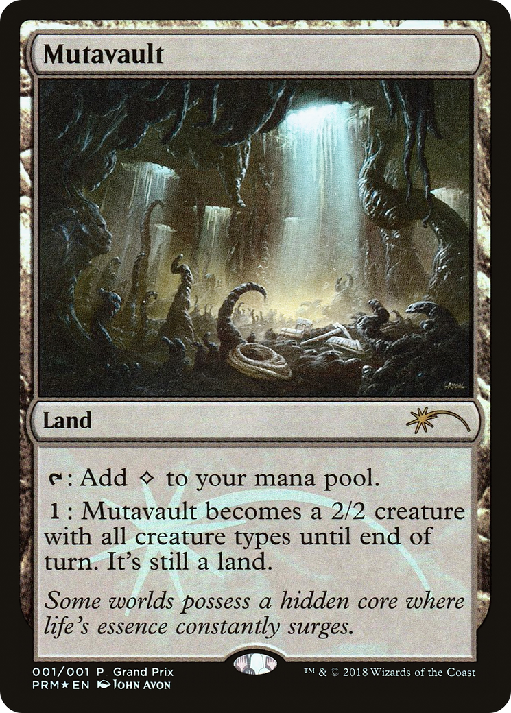 {R} Mutavault (Grand Prix) [Grand Prix Promos][PA GPX 2018] - Misty Mountain Games