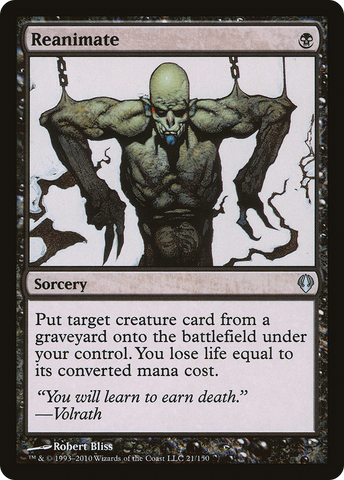 {C} Reanimate [Archenemy][ARC 021]