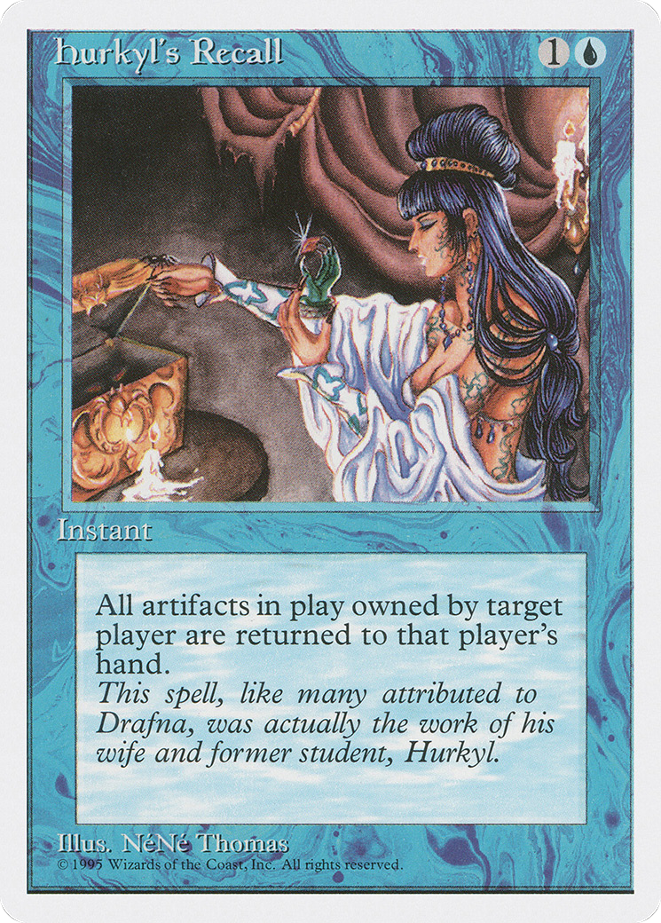 {R} Hurkyl's Recall [Fourth Edition][4ED 077] - Misty Mountain Games