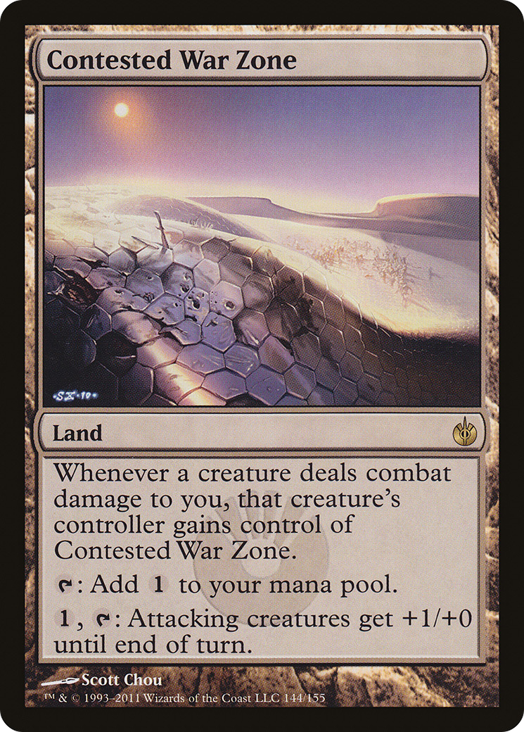 {R} Contested War Zone [Mirrodin Besieged][MBS 144]