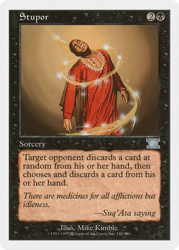 {C} Stupor [Classic Sixth Edition][6ED 158]