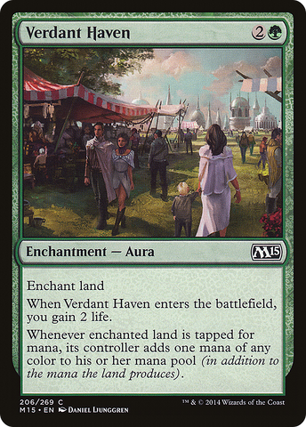 {C} Verdant Haven [Magic 2015][M15 206]