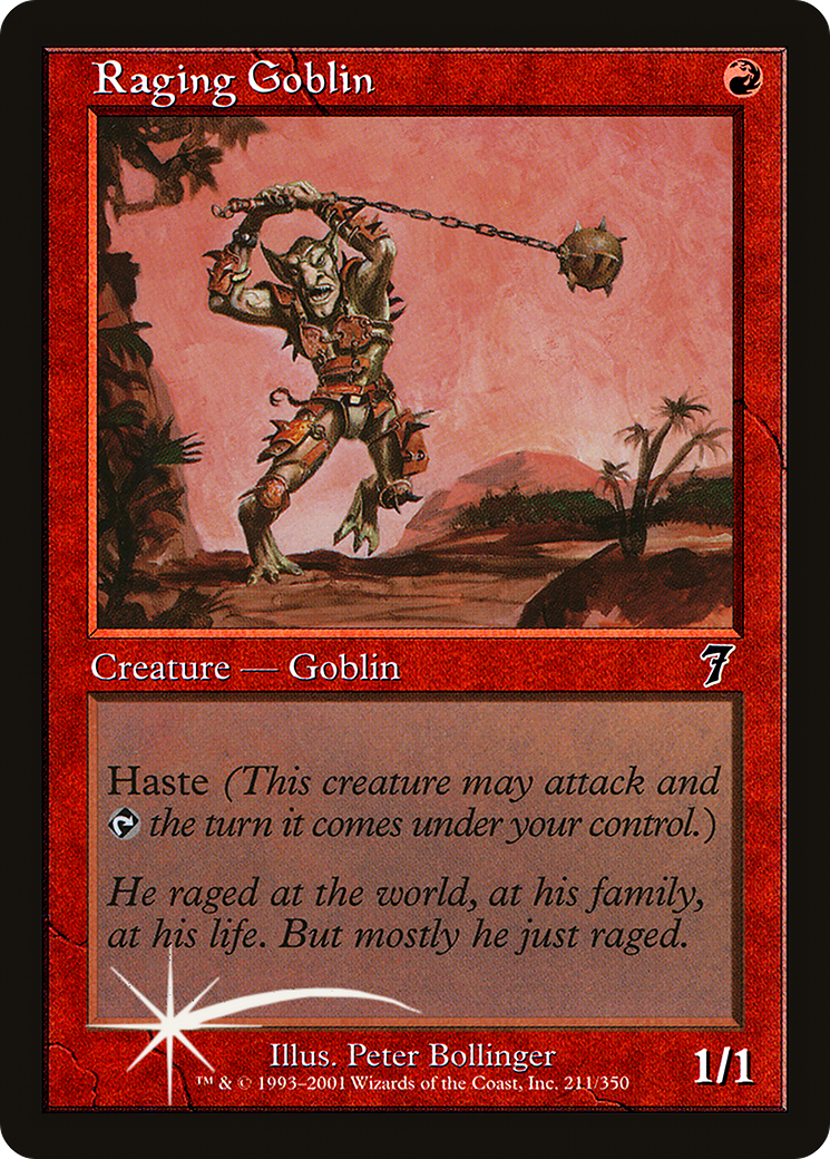 {C} Raging Goblin [Seventh Edition][7ED 211]