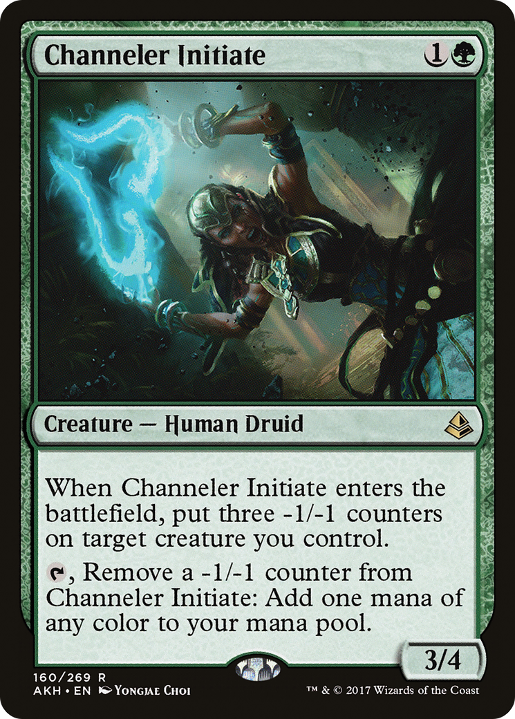 {R} Channeler Initiate [Amonkhet][AKH 160]