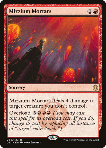{R} Mizzium Mortars [Guilds of Ravnica Guild Kit][GK1 032]