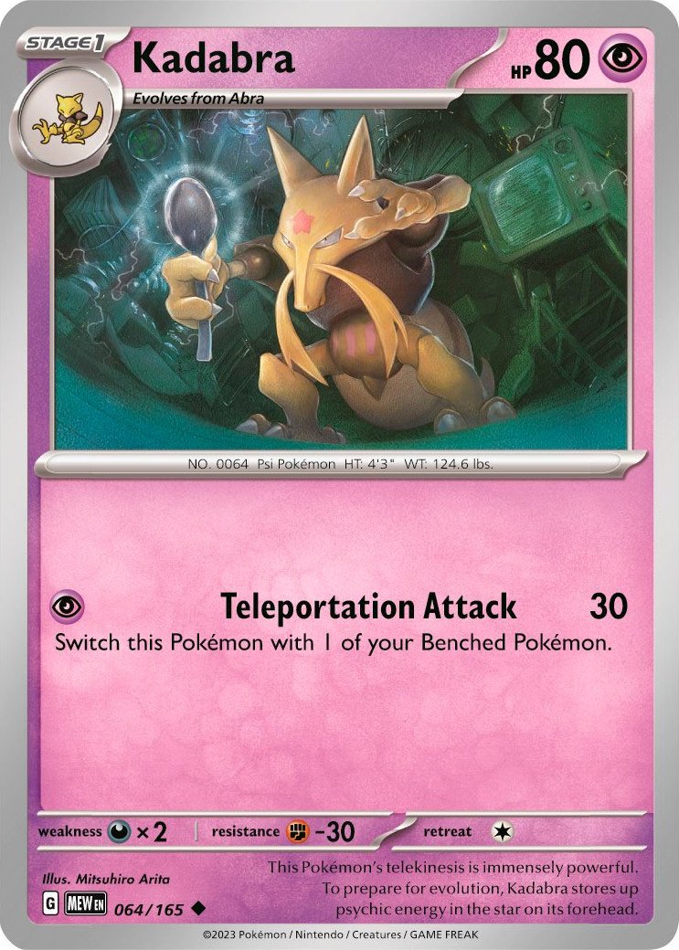 [PKM-C] Kadabra (064/165) [Scarlet & Violet: 151]