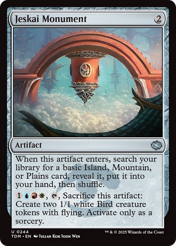 {@C} Jeskai Monument [Tarkir: Dragonstorm][TDM 244]
