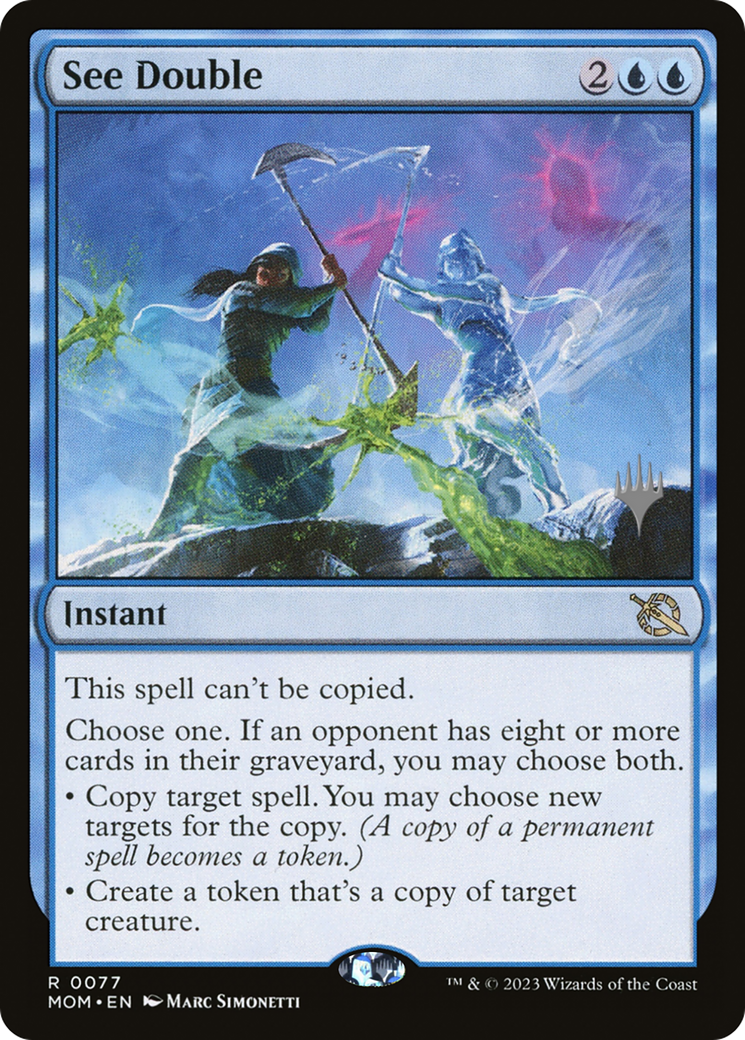 {@R} See Double (Promo Pack) [March of the Machine Promos][PP MOM 077]