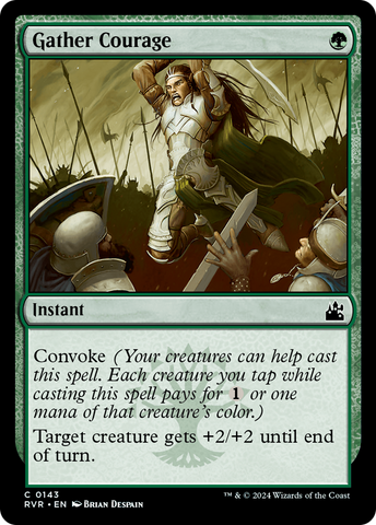 {C} Gather Courage [Ravnica Remastered][RVR 143]