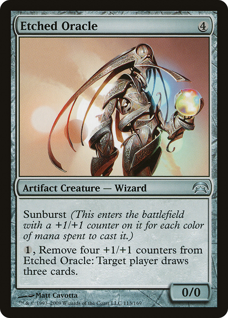 {C} Etched Oracle [Planechase][HOP 113]