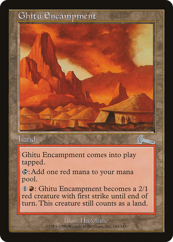 {C} Ghitu Encampment [Urza's Legacy][ULG 141]