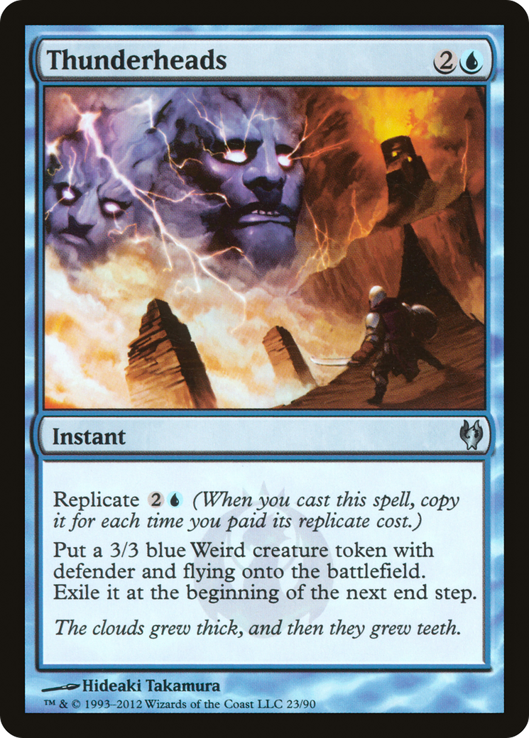 {C} Thunderheads [Duel Decks: Izzet vs. Golgari][DDJ 023]