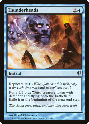 {C} Thunderheads [Duel Decks: Izzet vs. Golgari][DDJ 023]