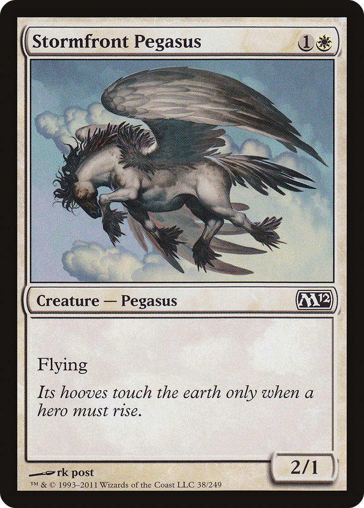 {C} Stormfront Pegasus [Magic 2012][M12 038]