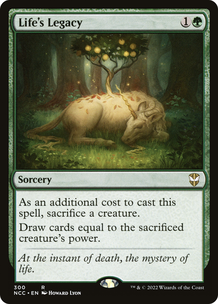 {R} Life's Legacy [Streets of New Capenna Commander][NCC 300]