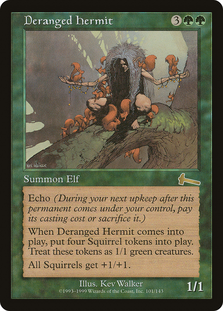 {R} Deranged Hermit [Urza's Legacy][ULG 101] - Misty Mountain Games