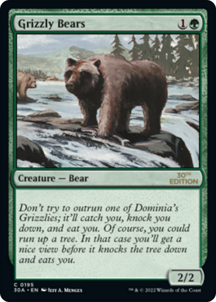 {C} Grizzly Bears [30th Anniversary Edition][30A 195]