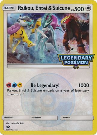 [JUM PKM-R] Raikou, Entei & Suicune (Jumbo Card) [Miscellaneous Cards & Products]