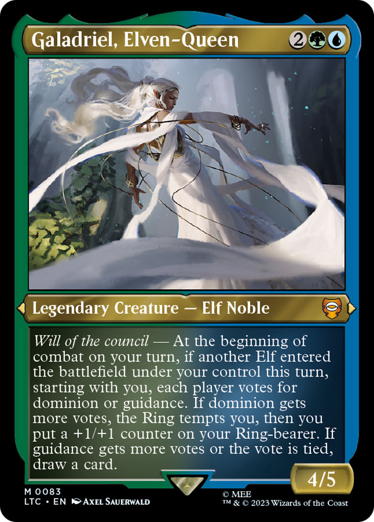 Galadriel, Elven-Queen (LTC-083) - Tales of Middle-earth Commander Foil