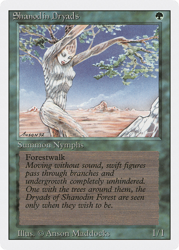 {C} Shanodin Dryads [Revised Edition][3ED 216]