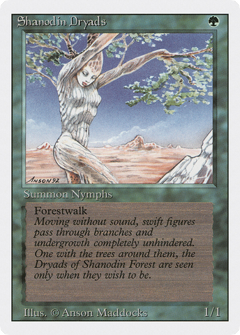 {C} Shanodin Dryads [Revised Edition][3ED 216]